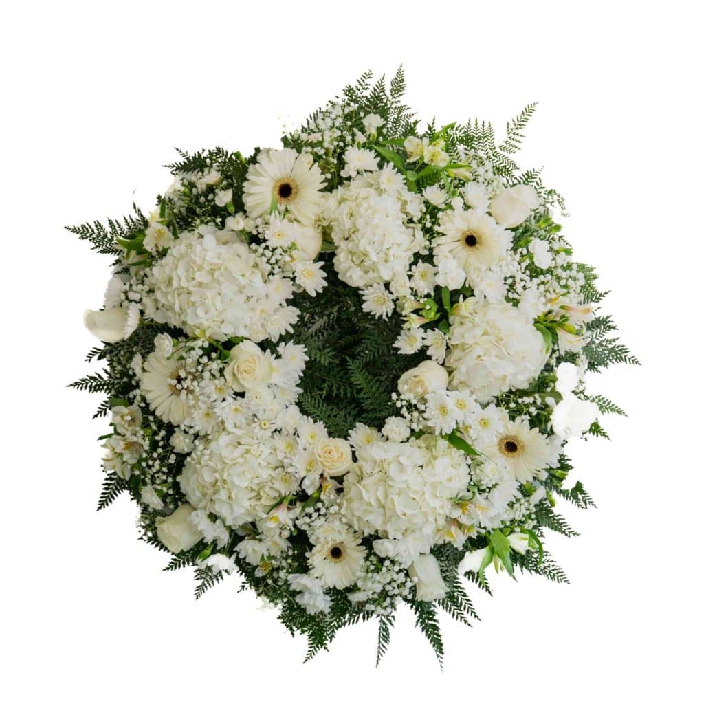 Corona de Flores Blanca 1