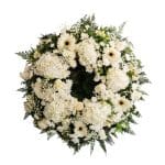 Corona de Flores Blanca