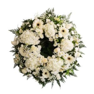 Corona de Flores Blanca