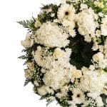 Corona de Flores Blancas