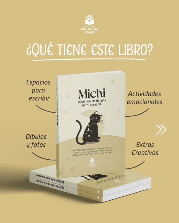 🐱 ¿Que tiene este libroTodo lo que necesitas para guardar la historia mas importante la que vi