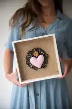 Cuadro Latido Rosa: El Color de un Recuerdo Imborrable