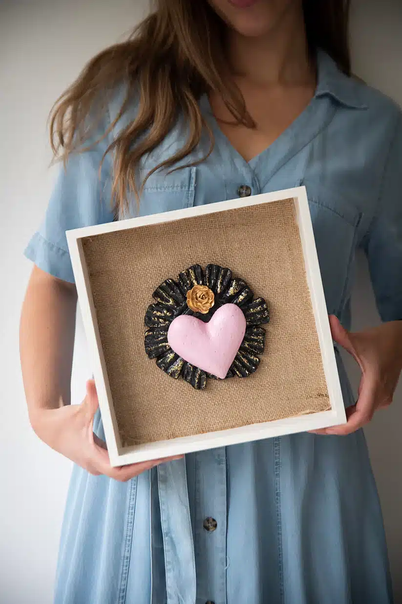 Cuadro Latido Rosa (27 cm) 1 Cuadro Latido Rosa: El Color de un Recuerdo Imborrable