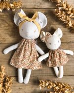 Peluche de apego, Doudou, Ratoncita de lino. Condolencias