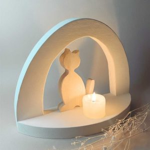 Altar Puente del Arcoíris. Condolencia mascotas, duelo, gatito. michi