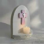 Altar Cruz de Madera. Santuario, Regalo, Duelo, Condolencias