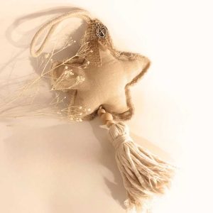 Estrella Protectora de Lino Natural ara duelo. Condolencias