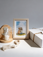 Box Rincón de Oración Perrito Madera