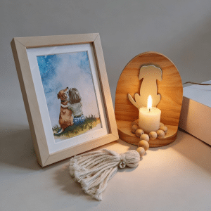 Box Rincón de Oración Perrito Madera